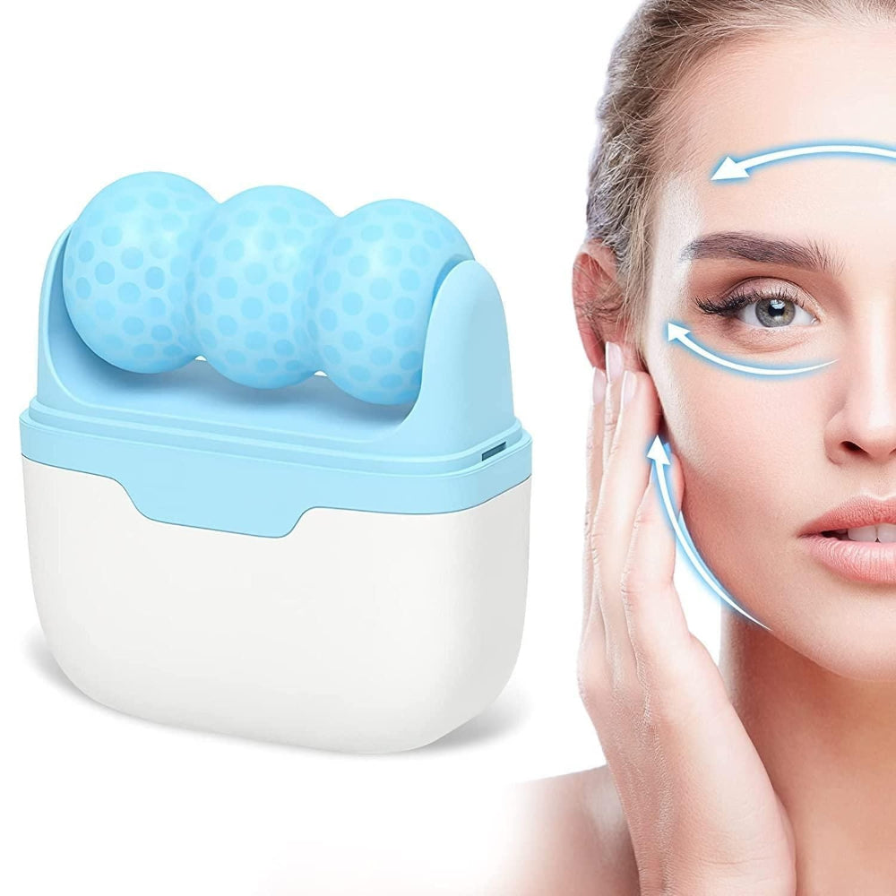 2 in 1 Upgraded Ice Roller for Face & Body