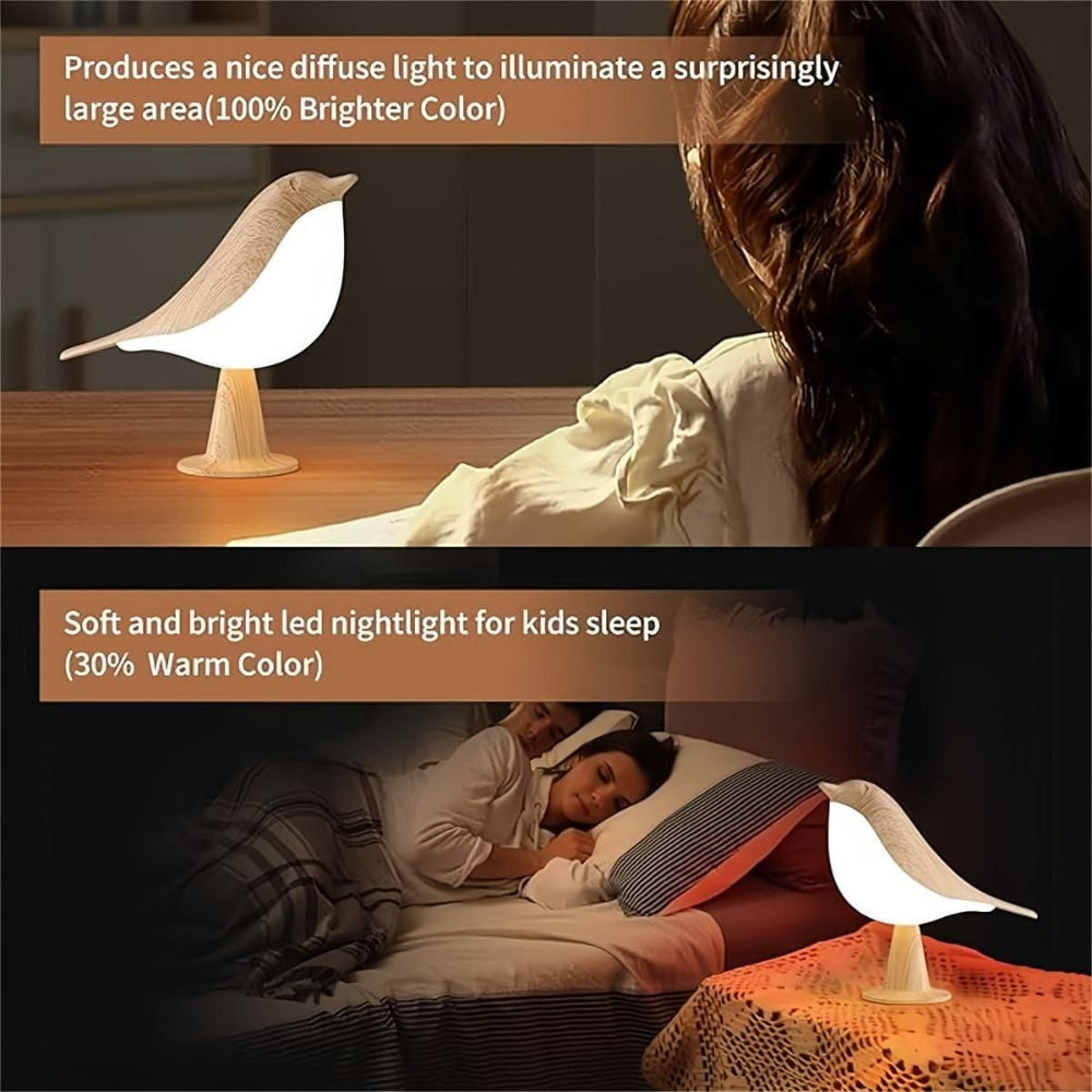 LED Table Bird Lamp