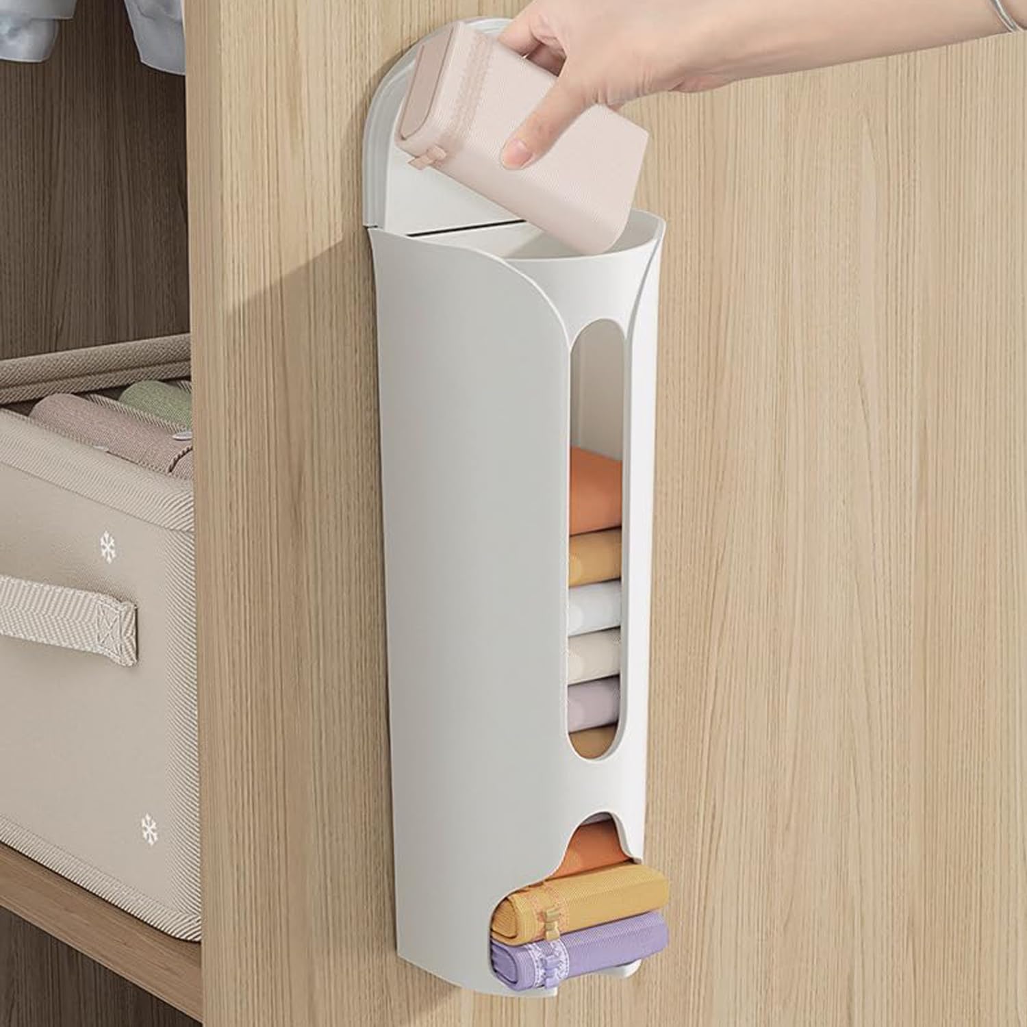 Multipurpose Wall Mounted Cabinet Storage Organizer for Home & Kitchen