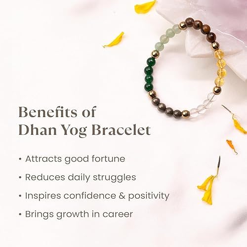 Dhan Yog Crystal Bracelet for Wealth & Prosperity