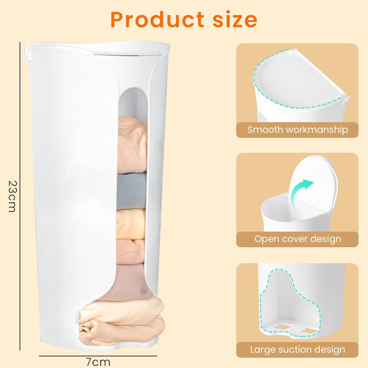 Multipurpose Wall Mounted Cabinet Storage Organizer for Home & Kitchen