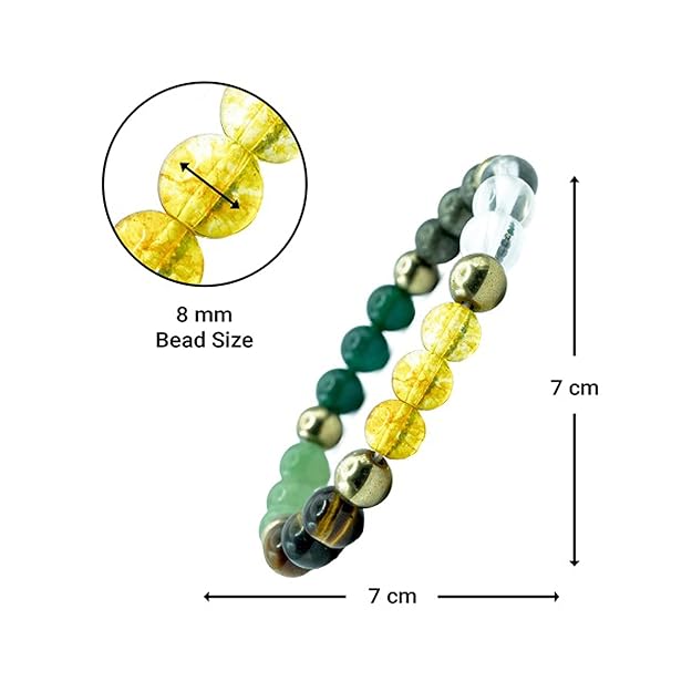 Dhan Yog Crystal Bracelet for Wealth & Prosperity